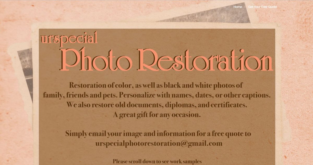 Client Testimonial: UR Special Photo Restoration