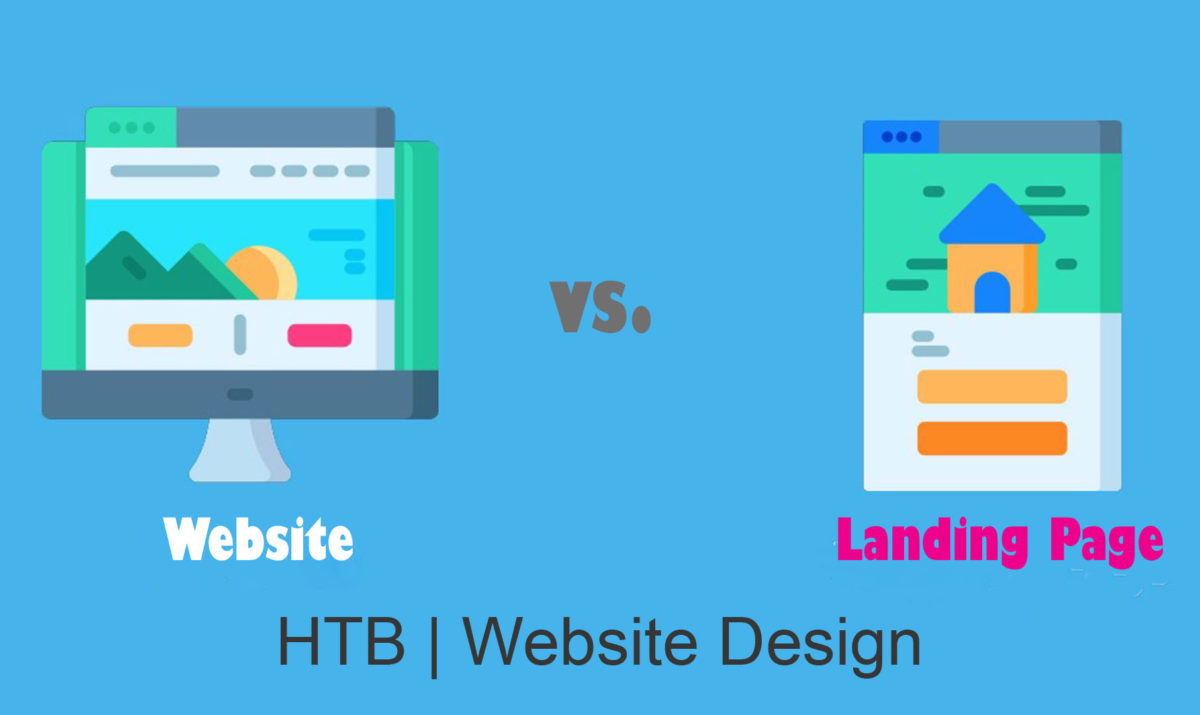 Website vs. Landing Pages