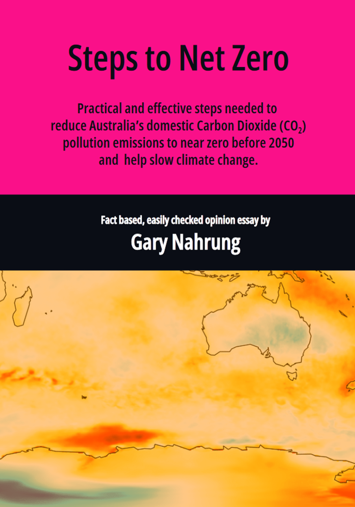 Book Announcement: STEPS TO NET ZERO by Gary Nahrung